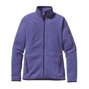 💜 Patagonia Full Zip Better Sweater Indigo Size M 💜